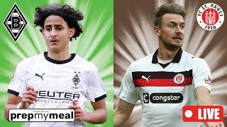 Gladbachs vs. St. Pauli 🔥Abstiegskracher im Borussia-Park!  Spieltagstream ⚫⚪🟢 By @prepmymealgmbh