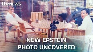 First photo showing Epstein, Andrew and Mandelson together