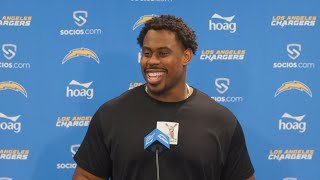 Sebastian Joseph-Day Introductory Press Conference | LA Chargers