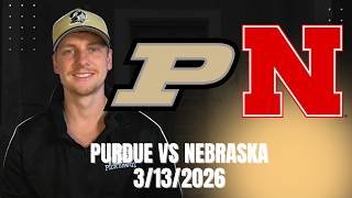Nebraska vs Purdue 3/13/26 Free College Basketball Picks and Predictions | NCAAB Pick