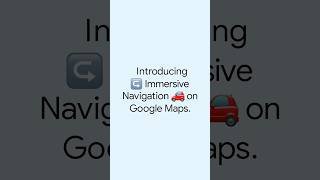 Introducing Immersive Navigation