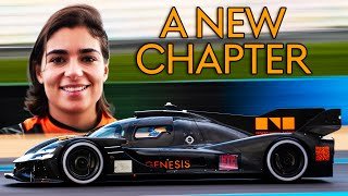 Jamie Chadwick FIRST Hypercar Test