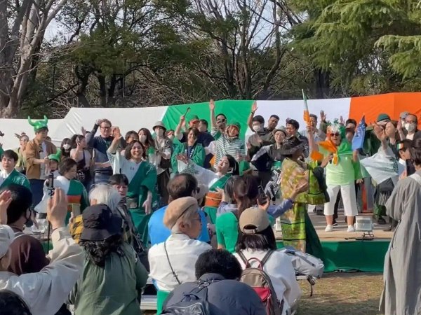 代々木公園でアイルランドフェス　表参道で恒例のパレードも