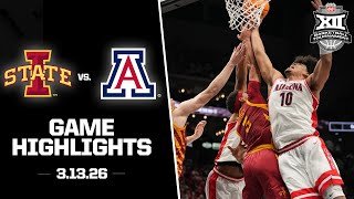 Iowa State vs. Arizona Highlights | 2026 Phillips 66 Big 12 Men’s Basketball Tournament