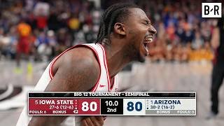 Arizona Game-Winning Buzzer-Beater vs. Iowa State in Big 12 Tournament 🚨
