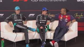 LIVE F1 Qualifying Press Conference - China GP  2026 - | Antonelli, Russell, Hamilton