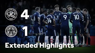 EXTENDED HIGHLIGHTS | QPR 4-1 Leicester City | City Beaten At Loftus Road