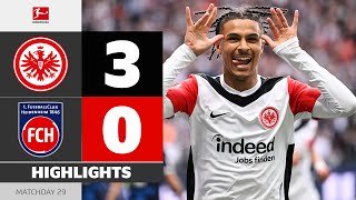 EINTRACHT FRANKFURT - HEIDENHEIM | Highlights | Matchday 29 – Bundesliga 2024/25
