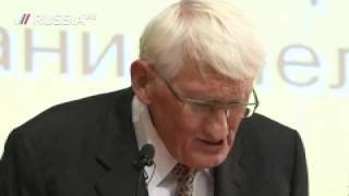 Лекция Юргена Хабермаса на философском факультете МГУ
