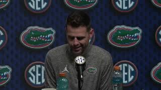Todd Golden, Gators on 71-63 win vs. Kentucky in SEC Tournament Quarterfinals | Florida Basketball
