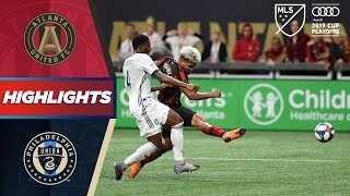 Atlanta United vs. Philadelphia Union | Two Goals with AMAZING Finishing! | PLAYOFF HIGHLIGHTS