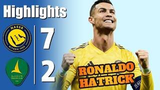 Ronaldo Hat-Trick 💥 Al Nassr vs Al Khaleej 7-2 - All Goals & Highlights - 2026