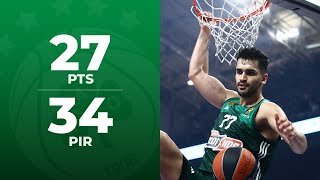 Ömer Faruk Yurtseven Şov 🔥 27 Sayı vs. Virtus Bologna | 03.01.2025