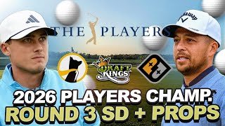 2026 Players Championship Round 3 Showdown + Prop Stream :  DFS Strategy, Pick 'em Props + Matchups