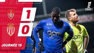 Résumé Stade Brestois 1-0 AS Monaco - 15e journée
