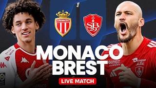 🔴 MONACO – BREST EN DIRECT | GRENOBLE – SAINT-ÉTIENNE | LIGUE 1 / LIGUE 2 | SOIRÉE FOOT 🔥