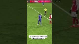 Brest vs Monaco: Moments Paul Pogba was subbed on