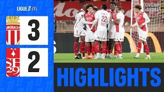 Monaco ENCHAÎNE contre Brest avec un doublé d'AKLIOUCHE | 12ème journée - Ligue 1 McDonald's 24/25