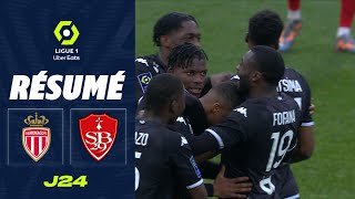 STADE BRESTOIS 29 - AS MONACO (1 - 2) - Résumé - (SB29 - ASM) / 2022-2023