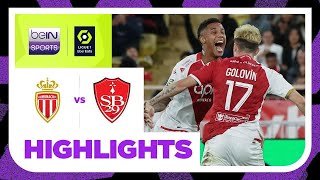 Monaco v Brest | Ligue 1 23/24 | Match Highlights