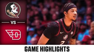 Florida State vs. Dayton Game Highlights | 2025-26 ACC Men's Basketball