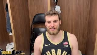 GoldandBlack com video — Purdue's Oscar Cluff on the win over Nebraska
