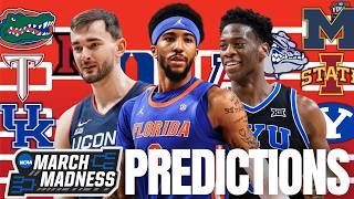 Predicting EVERY Game if March Madness Started Today | NEW 2026 NCAA Tournament Bracketology (ESPN)