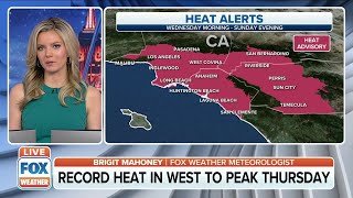 Heat Advisory Issued For Southern California