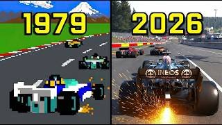 Evolution of F1 Games 1979-2026