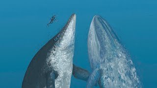The Marine Reptile Bigger Than A Blue Whale #paleontology #seamonster