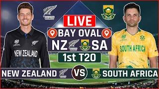 New Zealand vs South Africa 1st T20 Live Match Today | NZ vs SA 1st T20 Live Scores & Commentary
