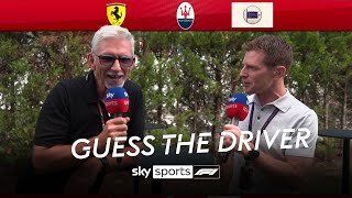 Damon Hill takes on Anthony Davidson to GUESS THE DRIVER! 🤔