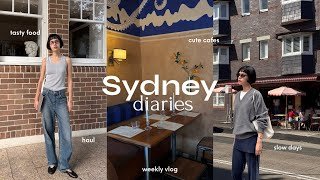 【シドニーvlog】暮らすように旅する｜購入品と可愛いカフェ、ホテル