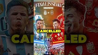 Spain vs Argentina Finalissima DRAMA 😱 Why The Match Might Be Cancelled #shorts
