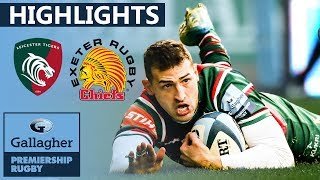 Leicester v Exeter HIGHLIGHTS | Huge Comeback In 50+ Point Game | Gallagher Premiership