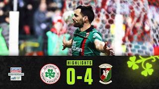 GLENS HIT FOUR! | Cliftonville 0-4 Glentoran | #sportsdirectprem