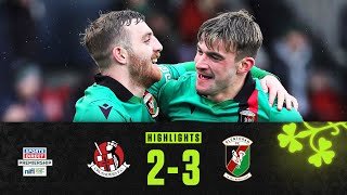 Stoppage time winner! | Crusaders 2-3 Glentoran | #sportsdirectprem