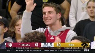 Fran McCaffery gets another technical and Indiana's coach, Mike Woodson's post game