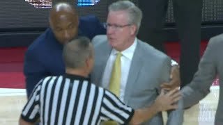 Fran McCaffery Ejected From Game vs. Maryland | Big Ten Basketball