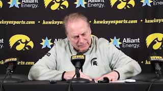 Michigan State coach Tom Izzo on Fran McCaffery, Iowa basketball program