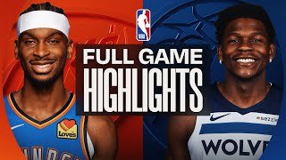 THUNDER at TIMBERWOLVES | FULL GAME HIGHLIGHTS | December 19, 2025