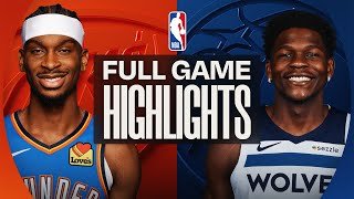 THUNDER at TIMBERWOLVES | FULL GAME HIGHLIGHTS | January 29, 2026
