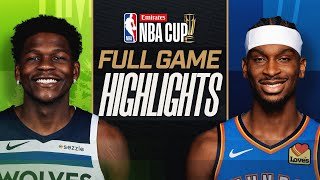 TIMBERWOLVES at THUNDER | EMIRATES NBA CUP 🏆 | FULL GAME HIGHLIGHTS | November 26, 2025