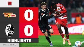 VAR-Action In Intense Draw! | UNION BERLIN - SC FREIBURG | Highlights | MD 9 – Bundesliga 2025/26