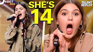 Golden Buzzer Before She’s Even DONE Singing! | BGT 2025