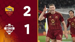 ROMA 2-1 COMO | SERIE A HIGHLIGHTS 2024-25