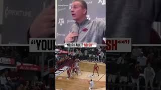 “No s***. We’re watching.” —John Calipari 😬