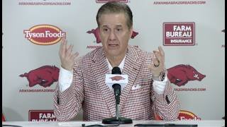 John Calipari Postgame Press Conference – Arkansas 105, Texas 85