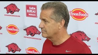 John Calipari Preseason Press Conference: Primetime at the Palace