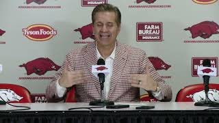 John Calipari press conference: Arkansas 94, Missouri 86